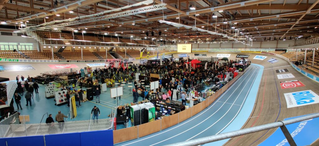 Track cycling velodrome